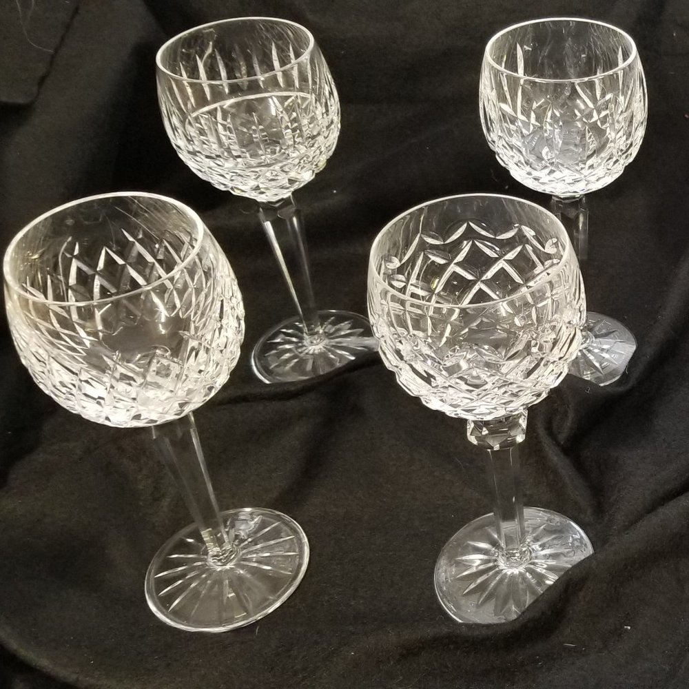 Waterford Wine Glasses - Set of 6 Mixed